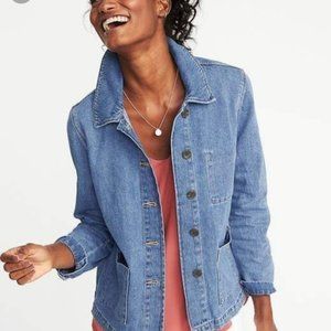 COPY - Old Navy Vintage style "Chore Coat" denim jacket